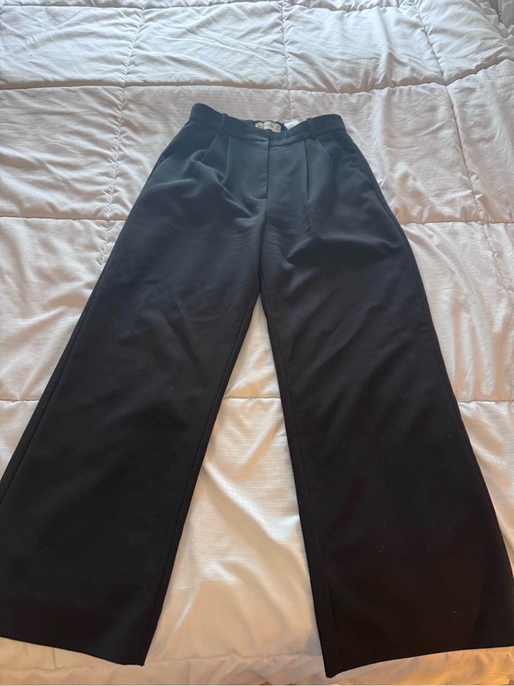 Abercrombie & Fitch Black High-Waist Pants